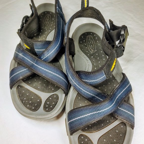 Keen Blue Strappy Mens Sandals Size 8 - Picture 5 of 5